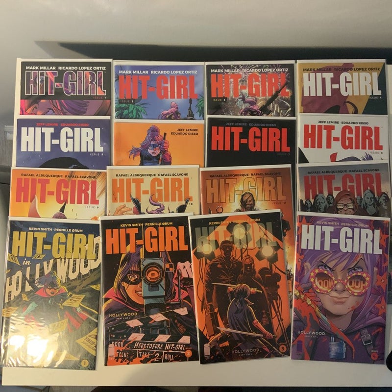 HIt-Girl Issues 1-12, 1-4