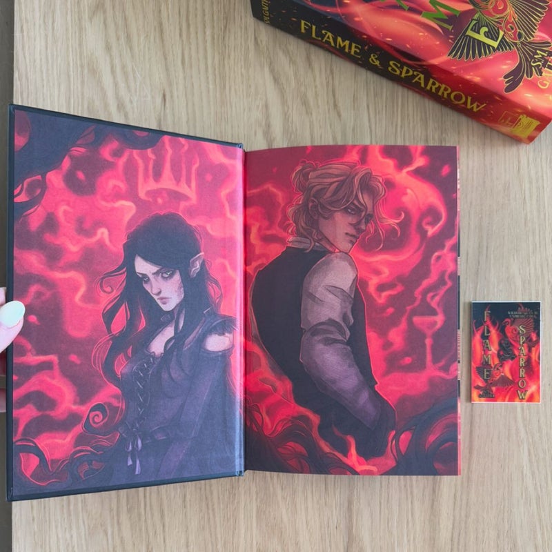 OOP Flame & Sparrow SIGNED *Bookish Box Exclusive Edition*