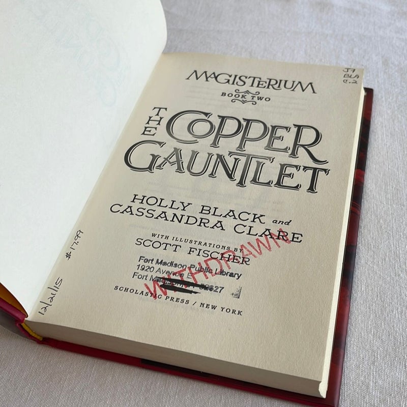 The Copper Gauntlet EX-LIBRARY BOOK