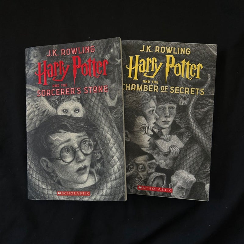 Harry Potter and the Sorcerer's Stone & Harry Potter and The Chamber of Secrets 