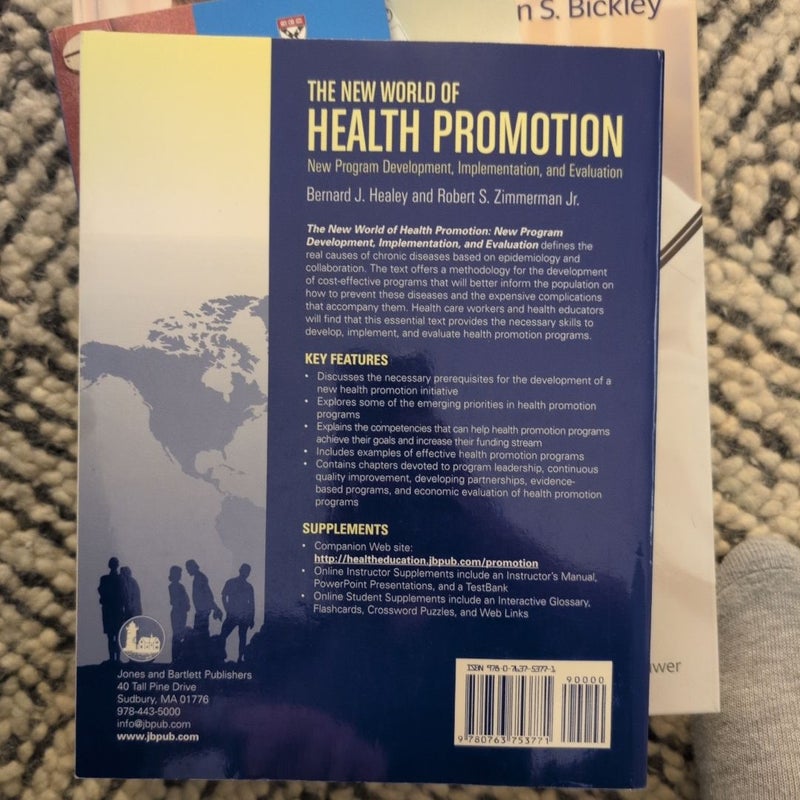 The New World of Health Promotion: New Program Development, Implementation, and Evaluation