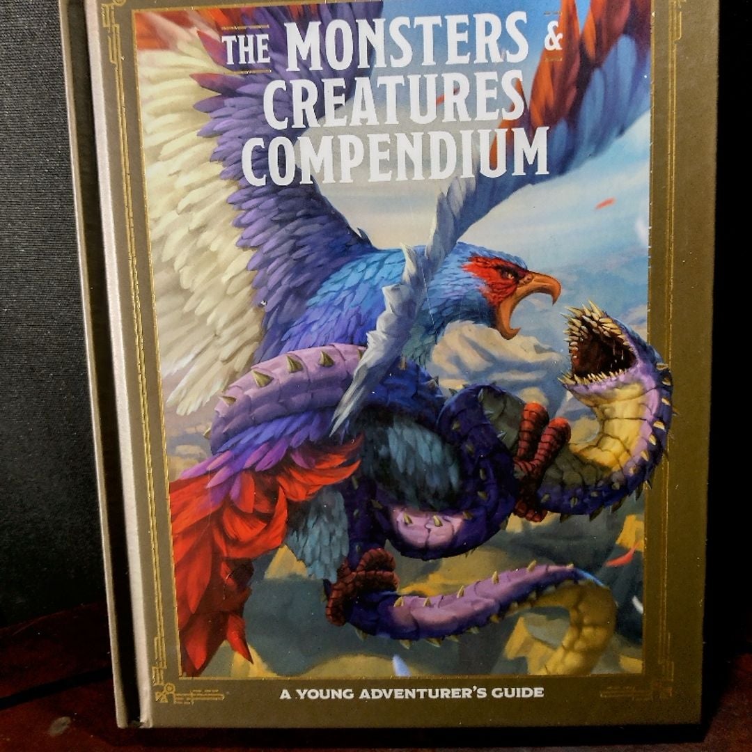 The Monsters & Creatures Compendium (Dungeons & Dragons) by Jim Zub,  Official Dungeons & Dragons Licensed: 9781984862471