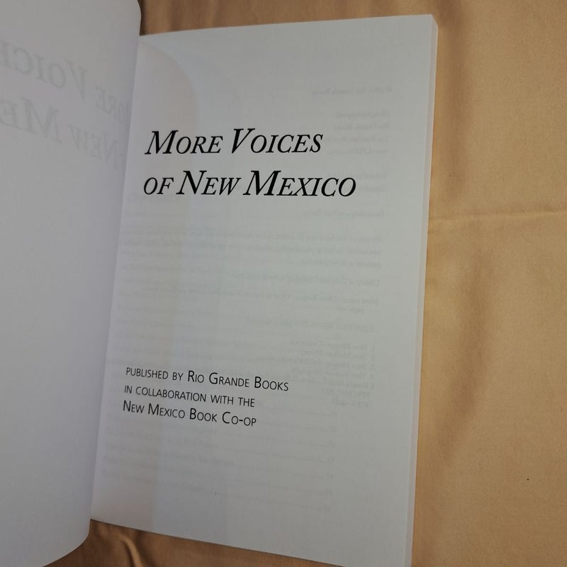 More Voices of New Mexico