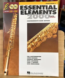Essential Elements for Band - Flute Book 1 with EEi Book/Online Media