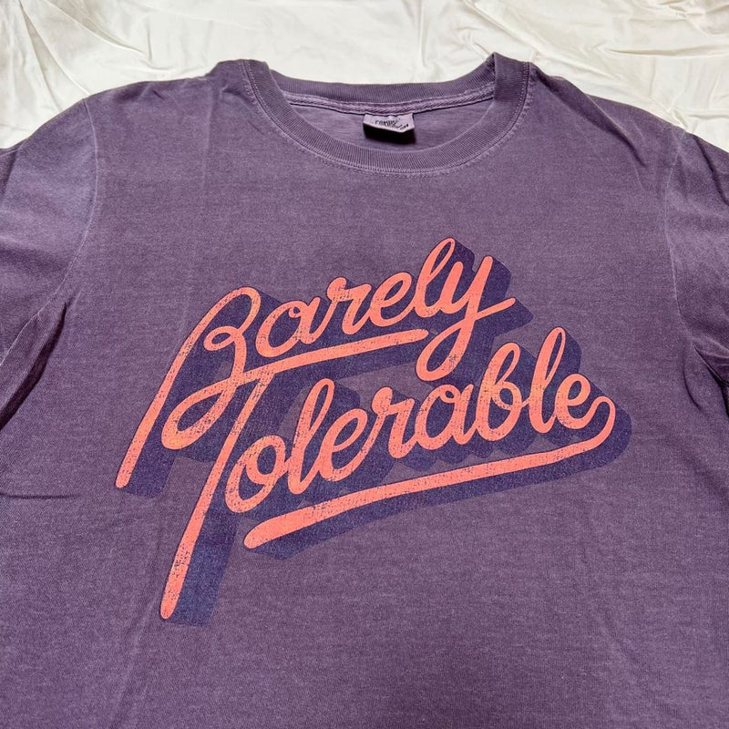 Inkwell Threads Pride & Prejudice Tee “Barely Tolerable”