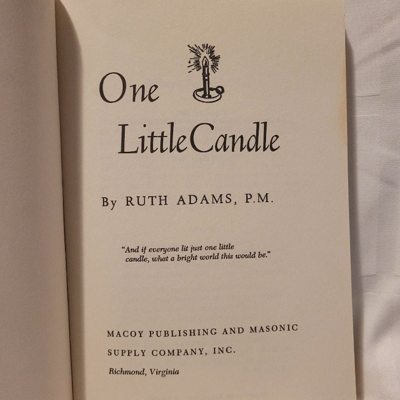 One Little Candle