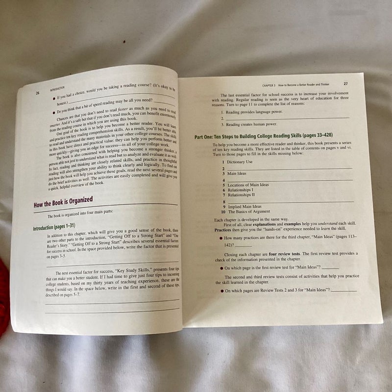 Ten Steps to Building College Reading Skills