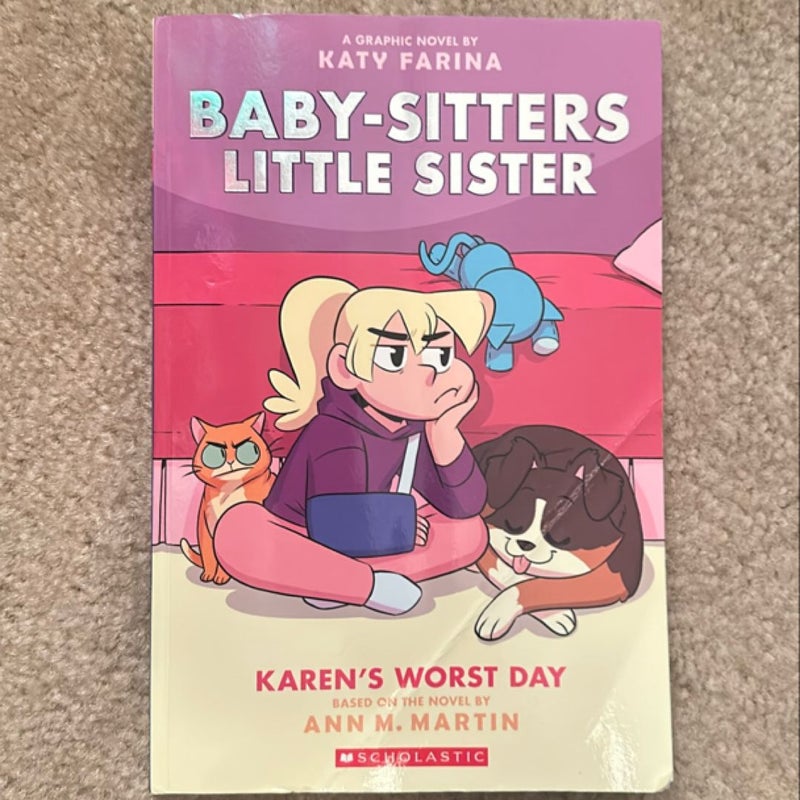 Karen's Worst Day (Baby-Sitters Little Sister Graphic Novel #3)