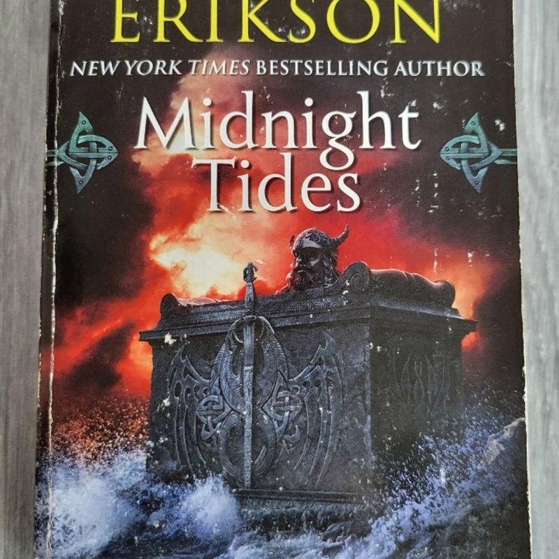 MALAZAN BOOK OF THE FALLEN SET #3, 4, 5 STEVEN ERICKSON MEMORIES CHAINS MIDNIGHT
