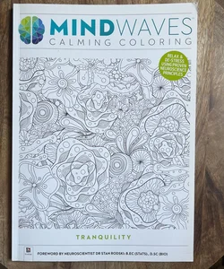 Mindwaves Calming Coloring Book Ocean Tranquility 