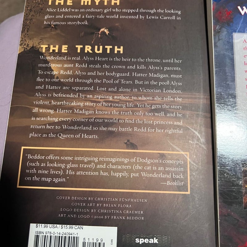 The Looking Glass wars trilogy 