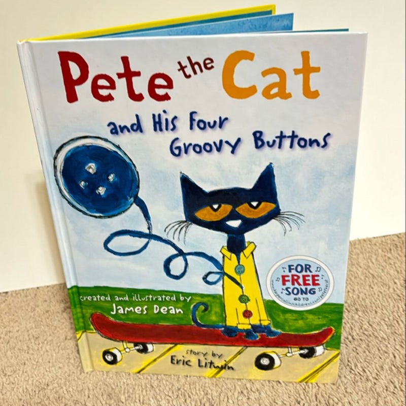 Pete the Cat and His Four Groovy Buttons