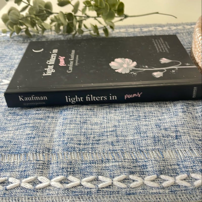 Light Filters in: Poems