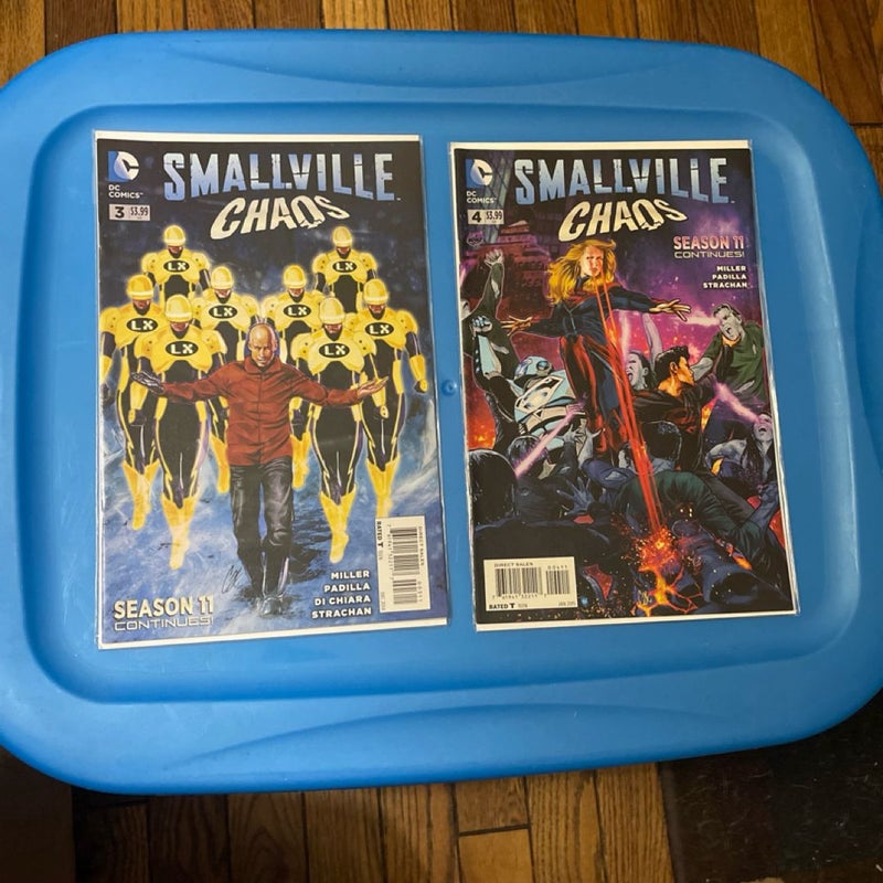 Smallville : Chaos #1-#4 (2014 DC) 