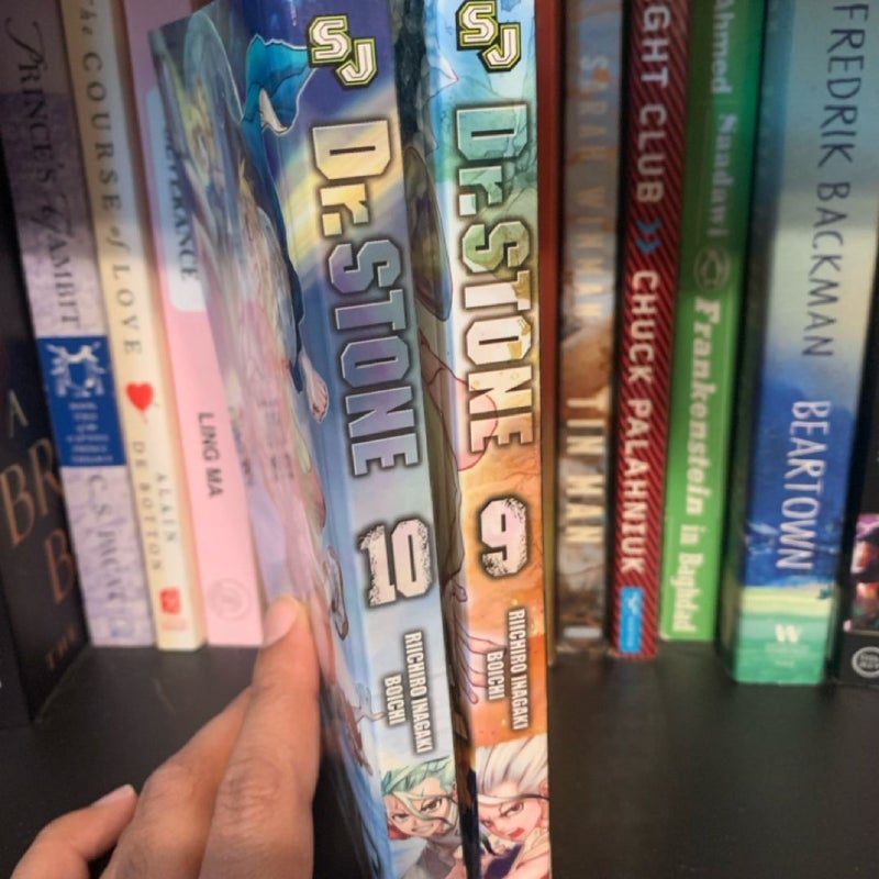 Dr. STONE, Volumes 9 and 10