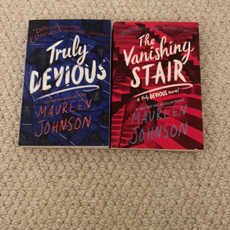 Truly Devious and The Vanishing Stair Bundle