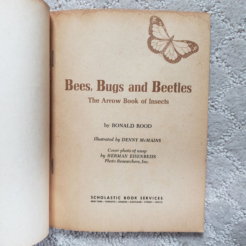 Bees, Bugs, & Beetles : The Arrow Book of Insects (6th Printing, 1972)