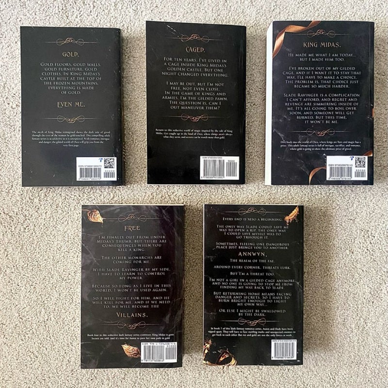 The Plated Prisoner - Complete indie paperback set