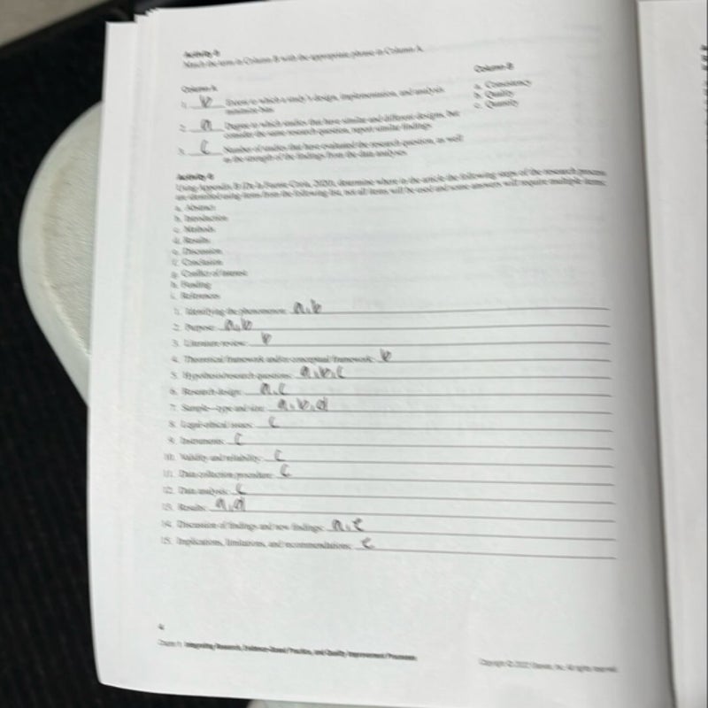 Study Guide for Nursing Research