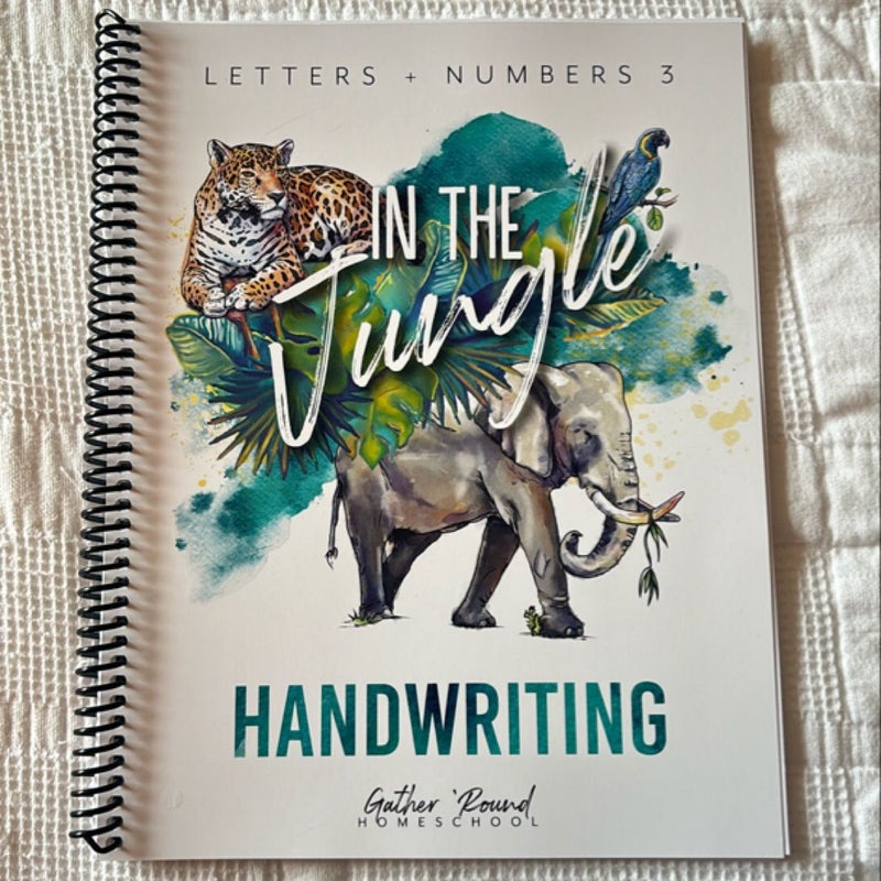 Gather Round Homeschool In the Jungle Handwriting