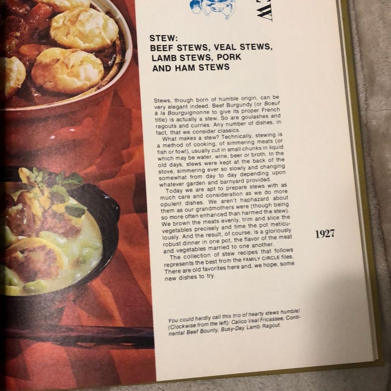 Vintage Family Circle  Cookbook 