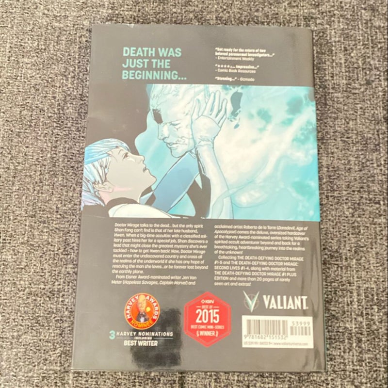 The Death-Defying Dr. Mirage Deluxe Edition Book 1