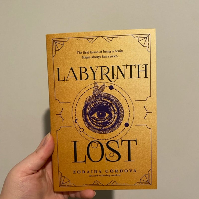 Labyrinth Lost signed