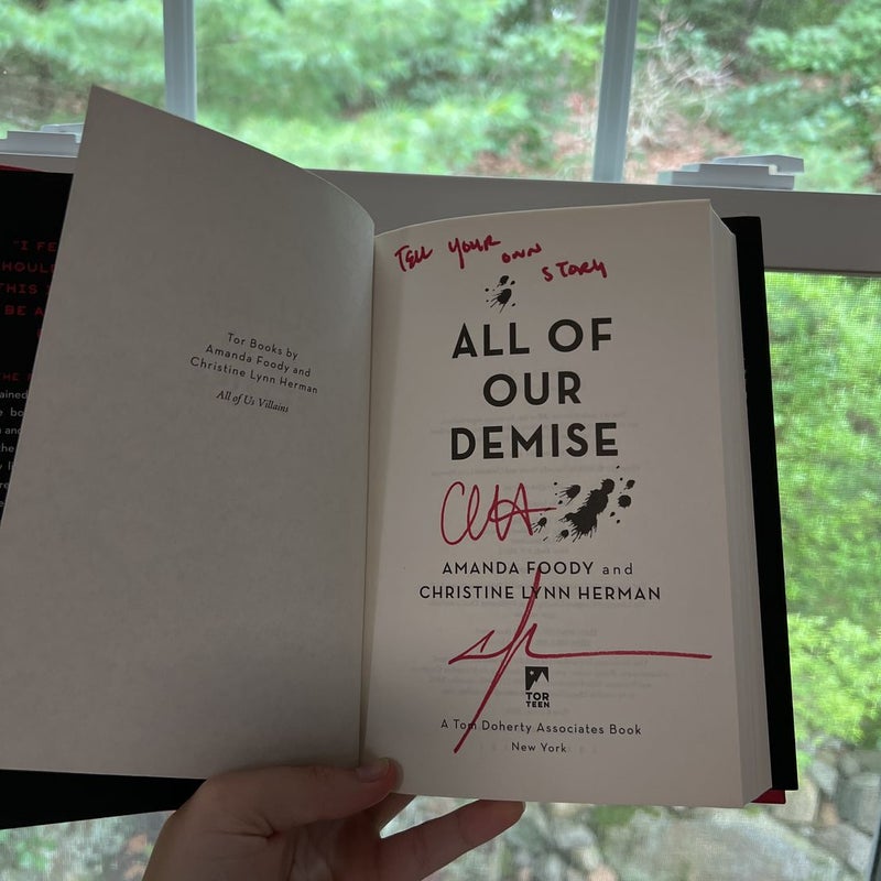 All of Our Demise (SIGNED)