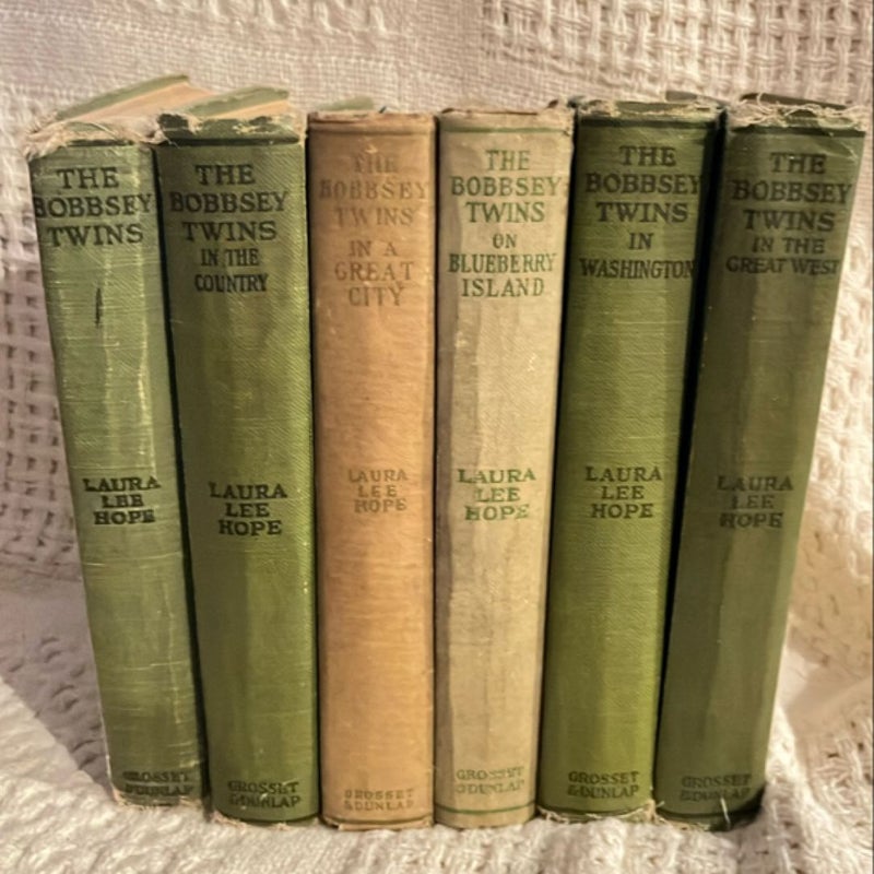 Bobbsey Twins bundle of 6