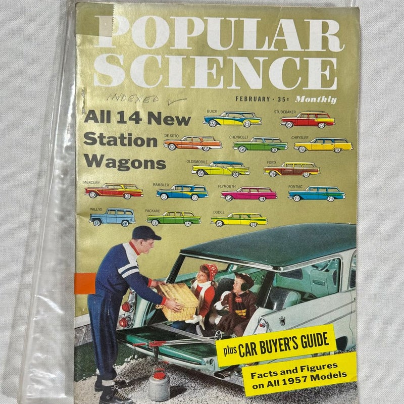 Popular Science Magazine, February 1957