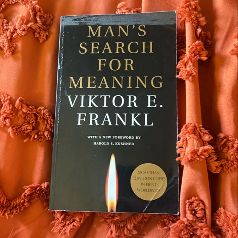 Man's Search for Meaning (OLD EDITION/OUT of PRINT)