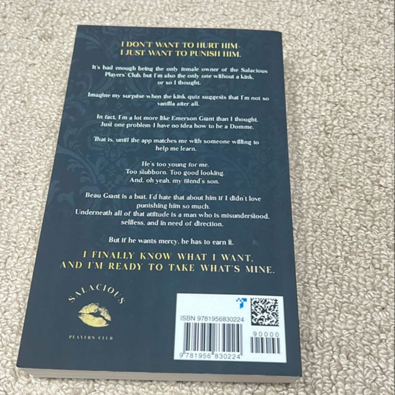 Mercy by Sara Cate Signed Out of Print 