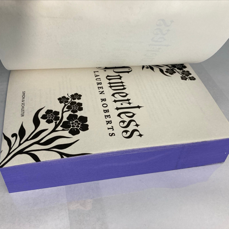 Powerless Waterstones Exclusive Edition Sprayed Edges