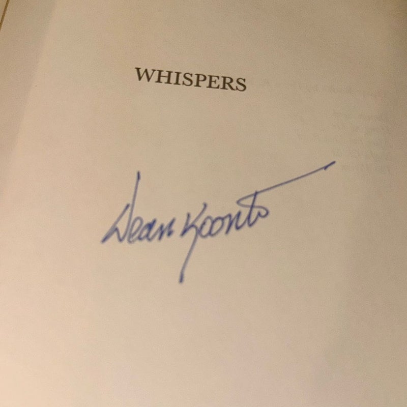 WHISPERS SIGNED 