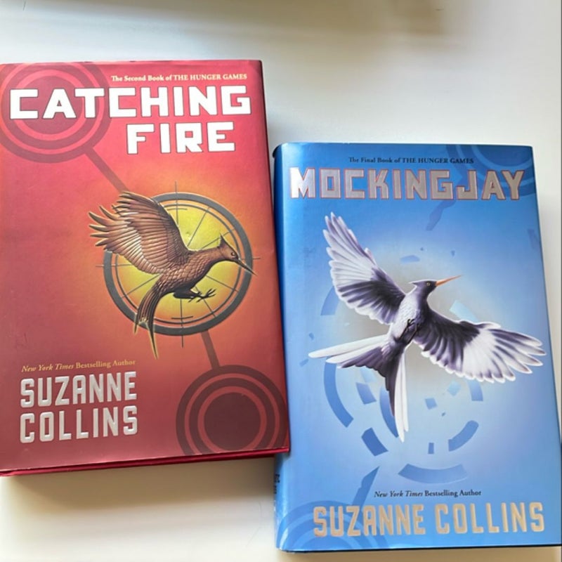 Mockingjay and Catching Fire 