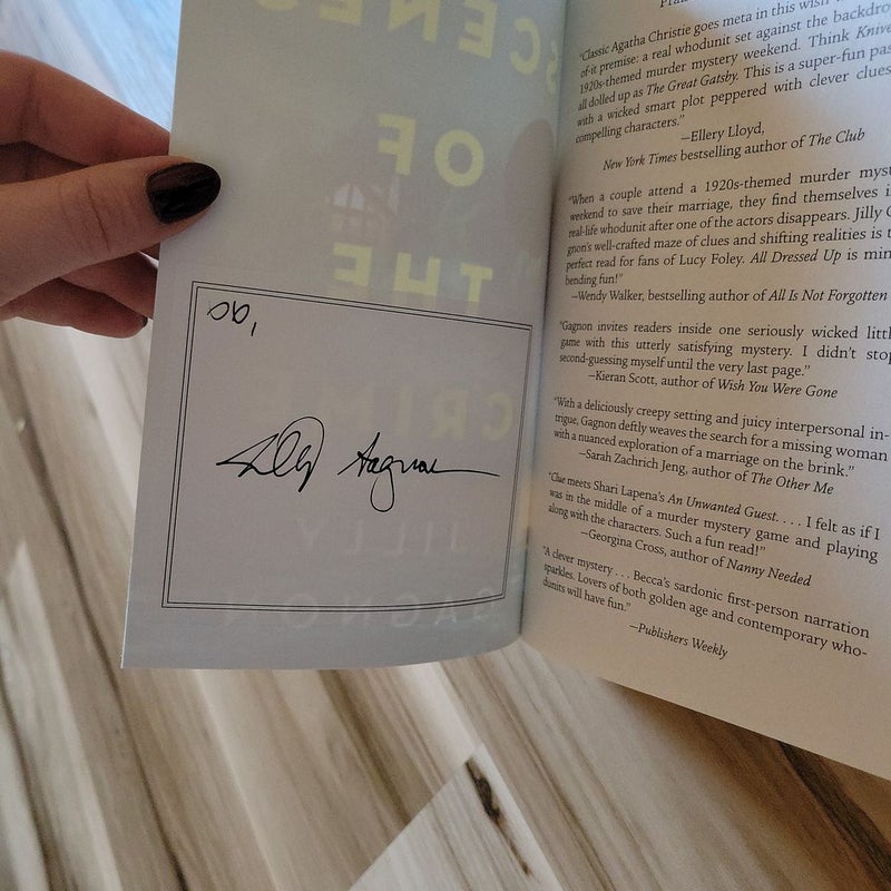 Scenes of the Crime SIGNED