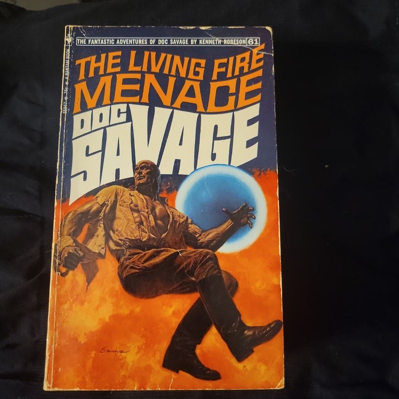 Doc savage the living fire menace 