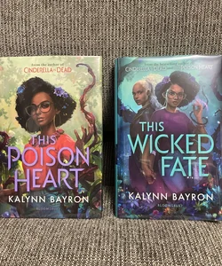 This Poison Heart / This Wicked Fate SIGNED Fairyloot edition