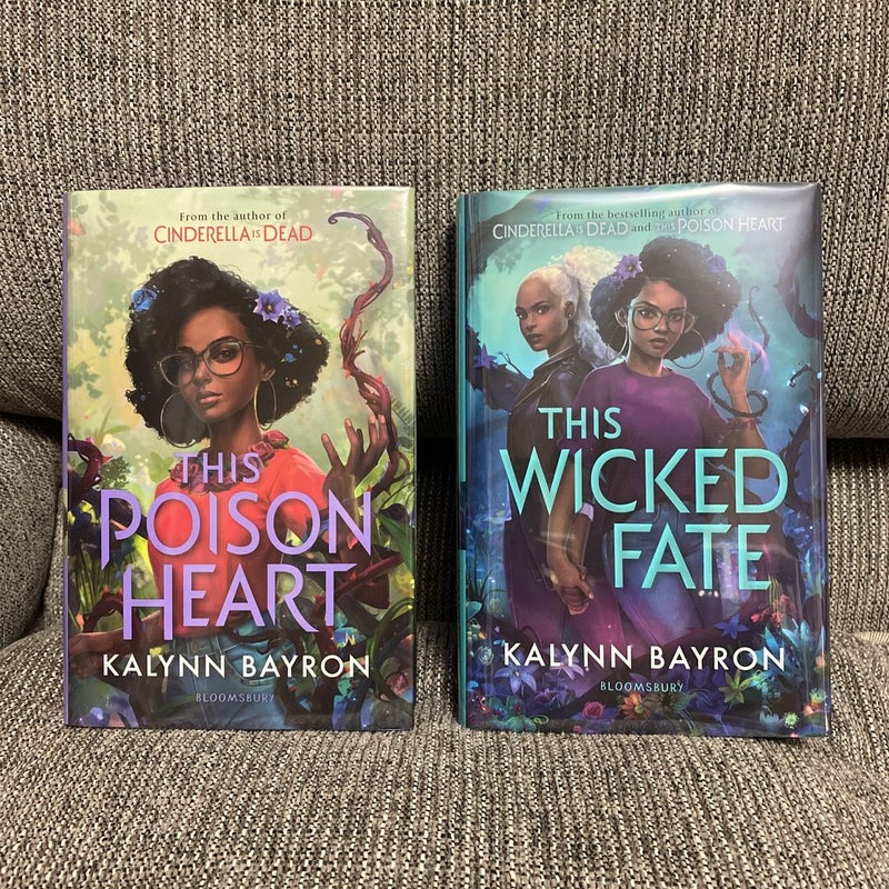 This Poison Heart / This Wicked Fate SIGNED Fairyloot edition