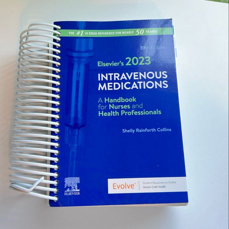 Elsevier's 2023 Intravenous Medications