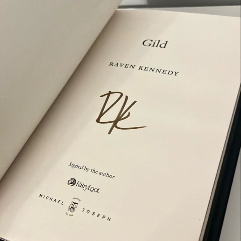 Gild, Glint, Gleam (Signed Fairyloot editions) 