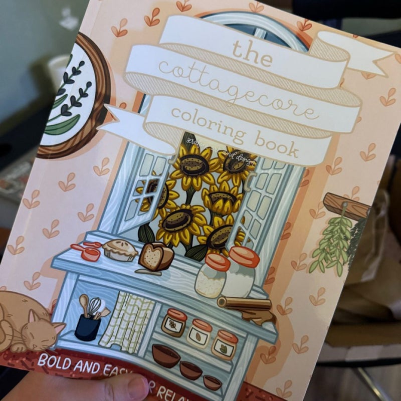 The Cottagecore Coloring Book