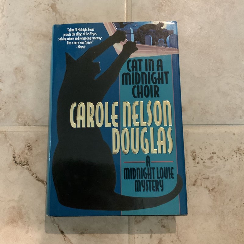 Cat in a Midnight Choir by Carole Nelson Douglas, Hardcover