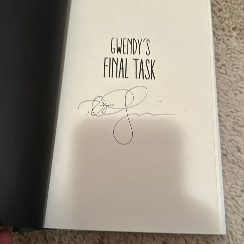 Gwendy's Final Task- Signed by Richard Chizmar