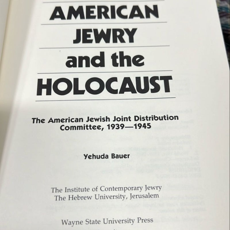 American Jewry and the Holocaust 