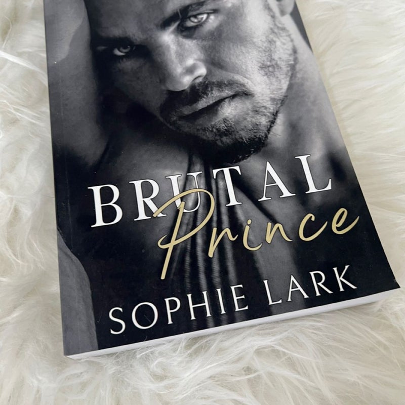 OOP  brutal prince male cover Sophie lark