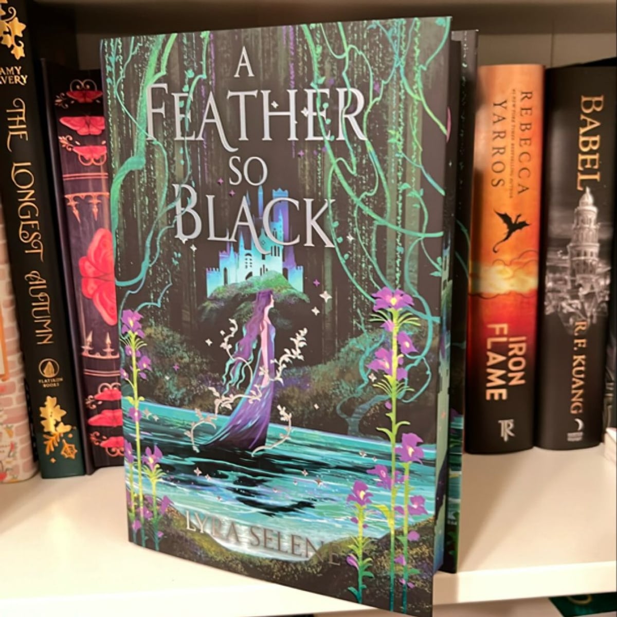 A Feather so Black (Fairyloot edition) by Lyra Selene, Hardcover