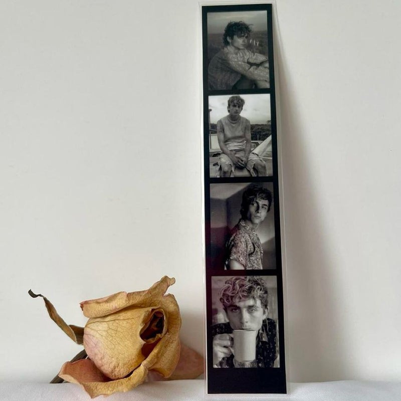 Bones and All ‘Lee’ mini photobooth strip bookmark 