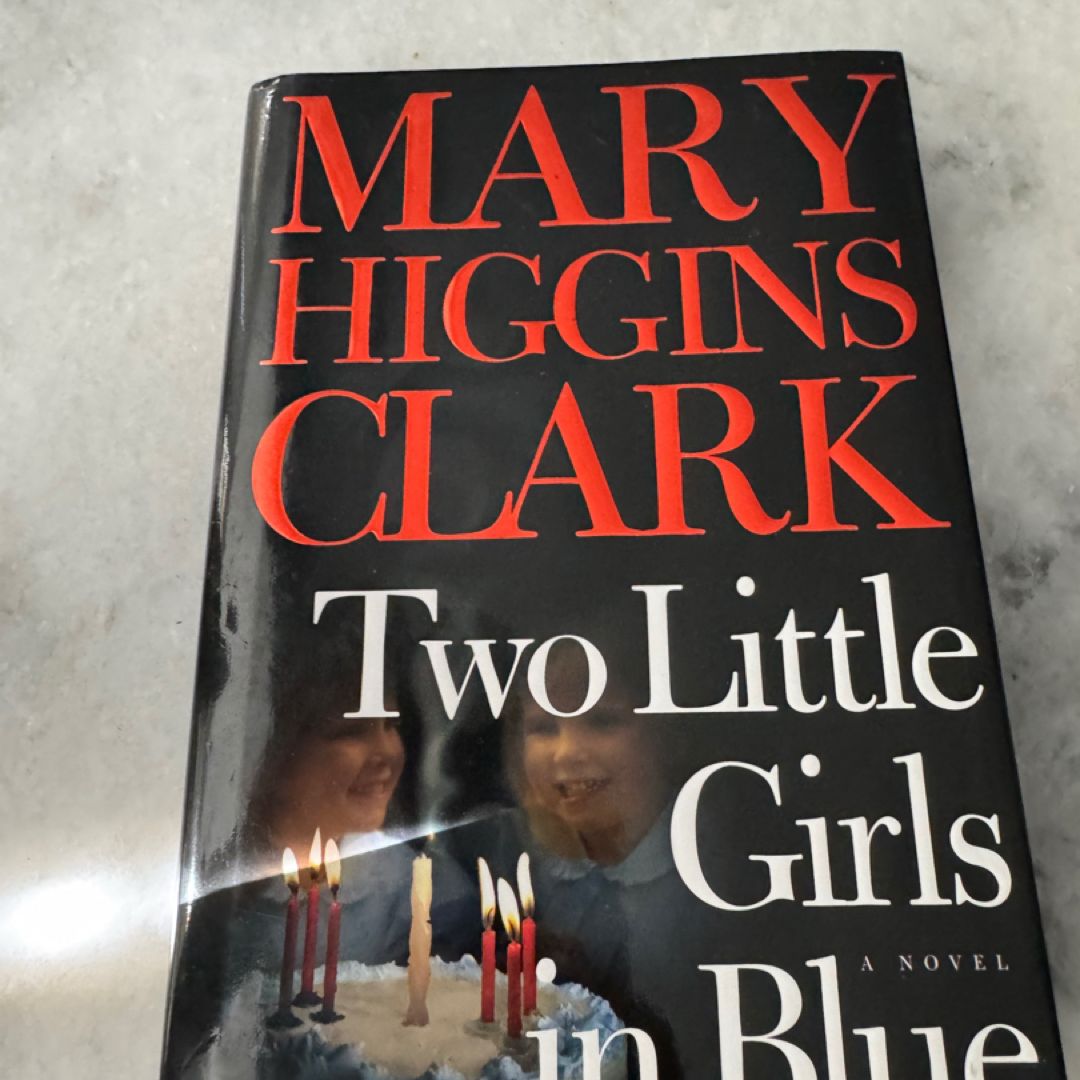 Two Little Girls in Blue