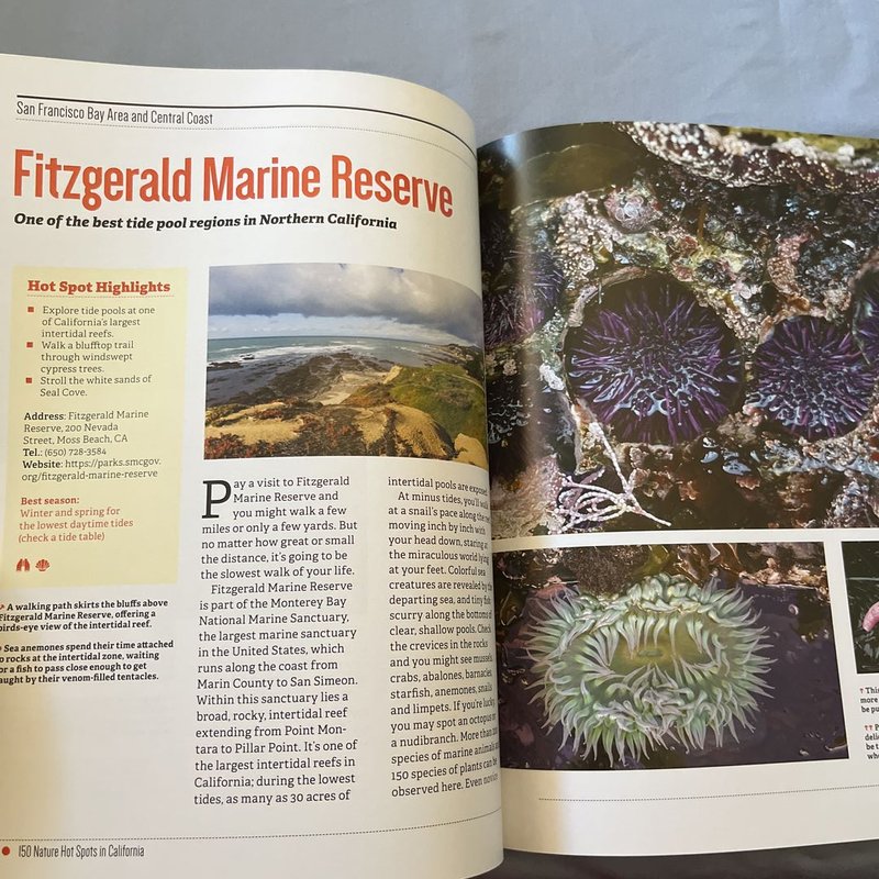 150 Nature Hot Spots in California